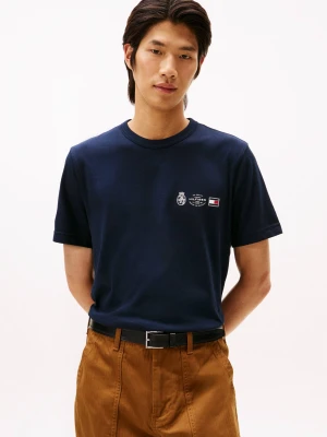 Tommy Hilfiger T-shirt | Regular Fit granatowy