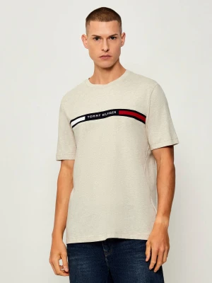 Tommy Hilfiger T-shirt | Regular Fit beżowy