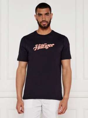Tommy Hilfiger T-shirt | Regular Fit granatowy