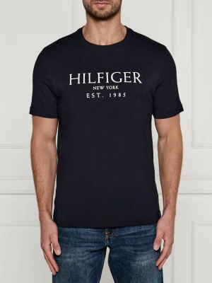 Tommy Hilfiger T-shirt | Regular Fit granatowy