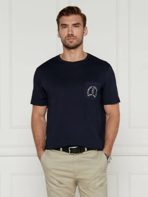 Tommy Hilfiger T-shirt | Regular Fit granatowy