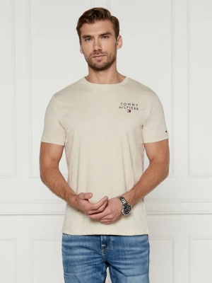 Tommy Hilfiger T-shirt | Regular Fit beżowy