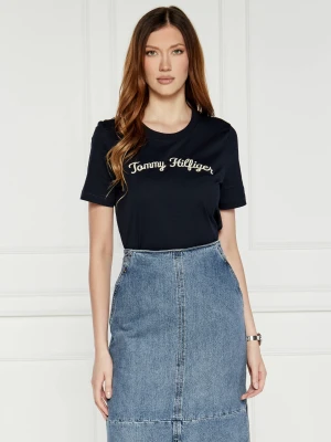 Tommy Hilfiger T-shirt | Regular Fit czarny