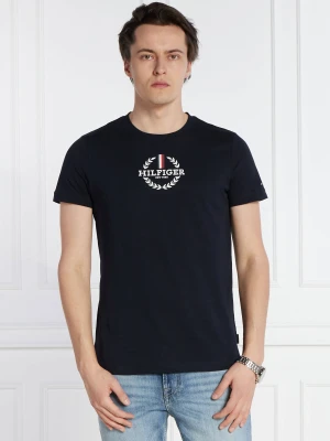 Tommy Hilfiger T-shirt | Regular Fit granatowy