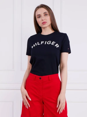Tommy Hilfiger T-shirt | Regular Fit granatowy