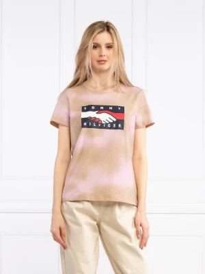 Tommy Hilfiger T-shirt | Regular Fit różowy