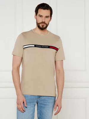 Tommy Hilfiger T-shirt | Regular Fit beżowy