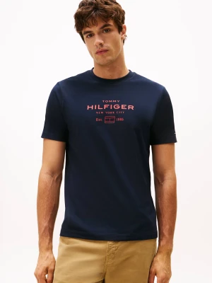 Tommy Hilfiger T-shirt | Regular Fit granatowy