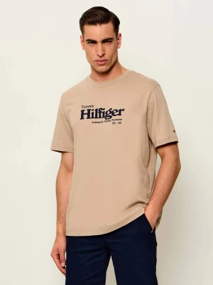 Tommy Hilfiger T-shirt | Regular Fit beżowy