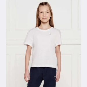Tommy Hilfiger T-shirt | Regular Fit | z dodatkiem lnu