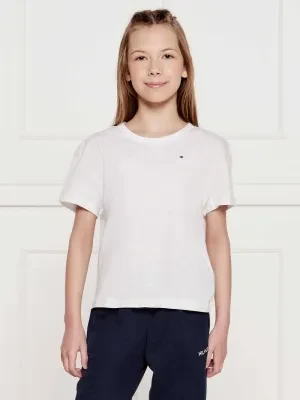 Tommy Hilfiger T-shirt | Regular Fit | z dodatkiem lnu