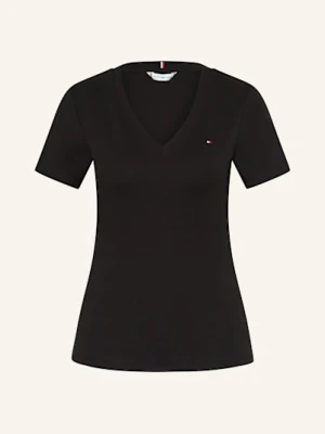 Tommy Hilfiger T-Shirt schwarz CZARNY
