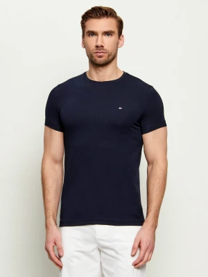 Tommy Hilfiger T-shirt | Slim Fit granatowy