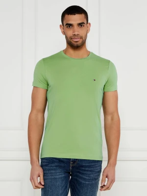 Tommy Hilfiger T-shirt | Slim Fit zielony