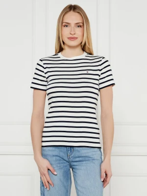 Tommy Hilfiger T-shirt | Slim Fit biały