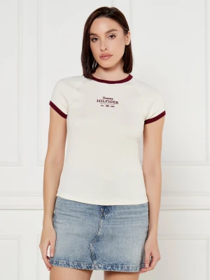 Tommy Hilfiger T-shirt | Slim Fit ecru