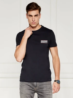 Tommy Hilfiger T-shirt | Slim Fit granatowy