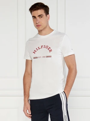 Tommy Hilfiger T-shirt | Slim Fit biały