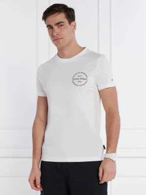 Tommy Hilfiger T-shirt | Slim Fit biały