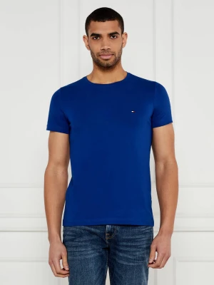 Tommy Hilfiger T-shirt | Slim Fit | stretch niebieski
