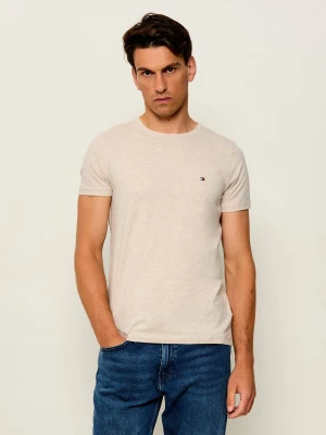 Tommy Hilfiger T-shirt | Slim Fit | stretch piaskowy