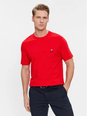 Tommy Hilfiger T-Shirt Small Imd MW0MW30054 Czerwony Regular Fit