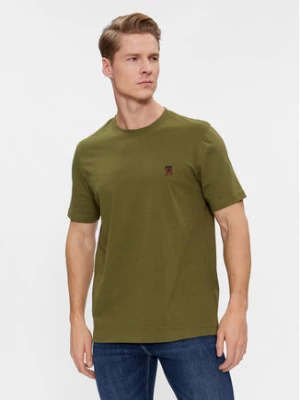 Tommy Hilfiger T-Shirt Small Imd MW0MW30054 Zielony Regular Fit