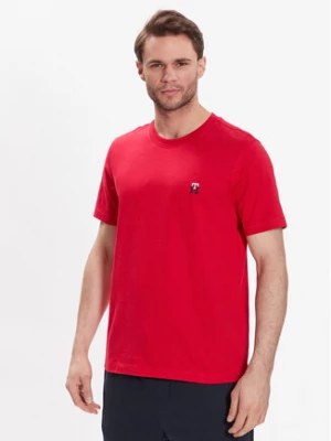 Tommy Hilfiger T-Shirt Small Imdczer MW0MW30054 Czerwony Regular Fit