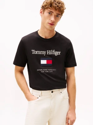 Tommy Hilfiger T-shirt TH x F.C. Liverpool | Regular Fit czarny