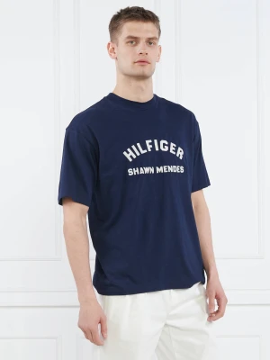 Tommy Hilfiger T-shirt THXSM ARCHIVE | Regular Fit granatowy