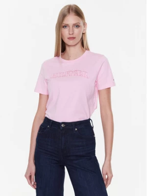 Tommy Hilfiger T-Shirt Tonal WW0WW37562 Różowy Regular Fit