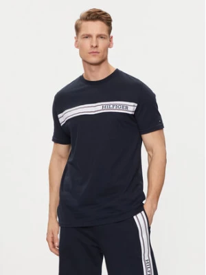 Tommy Hilfiger T-Shirt UM0UM03196 Granatowy Regular Fit