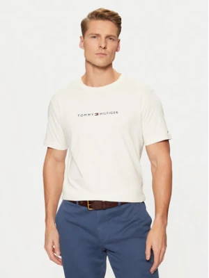 Tommy Hilfiger T-Shirt UM0UM03344 Écru Regular Fit