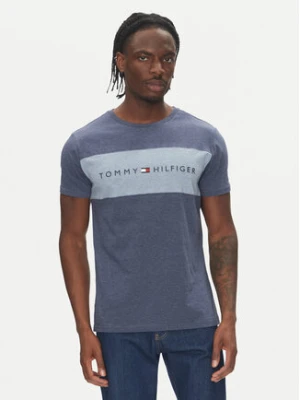Tommy Hilfiger T-Shirt UM0UM03418 Niebieski Regular Fit