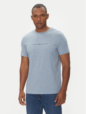 Tommy Hilfiger T-Shirt UM0UM03525 Niebieski Regular Fit