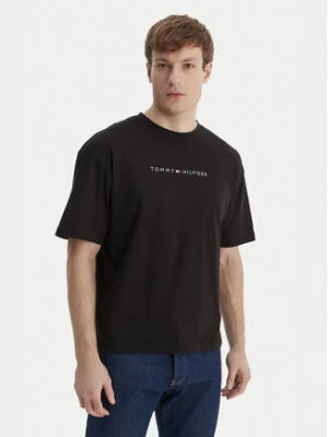 Tommy Hilfiger T-Shirt UM0UM03643 Czarny Regular Fit