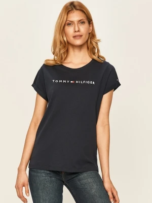 Tommy Hilfiger - T-shirt UW0UW01618 granatowy