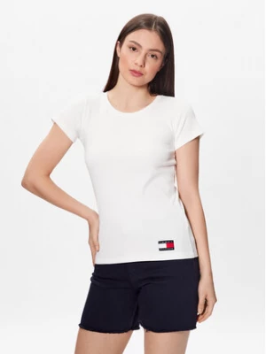 Tommy Hilfiger T-Shirt UW0UW04397 Écru Regular Fit