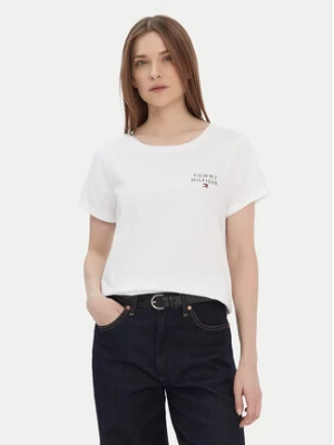 Tommy Hilfiger T-Shirt UW0UW04525 Biały Relaxed Fit