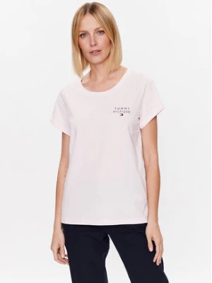 Tommy Hilfiger T-Shirt UW0UW04525 Różowy Regular Fit