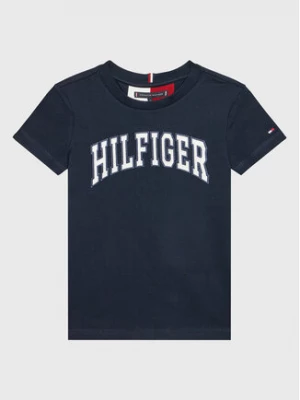 Tommy Hilfiger T-Shirt Varsity KB0KB07600 Granatowy Regular Fit