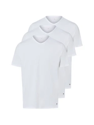 Tommy Hilfiger T-shirt w 3-paku Mężczyźni Bawełna biały,