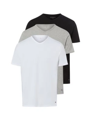 Tommy Hilfiger T-shirt w 3-paku Mężczyźni Bawełna czarny|szary,