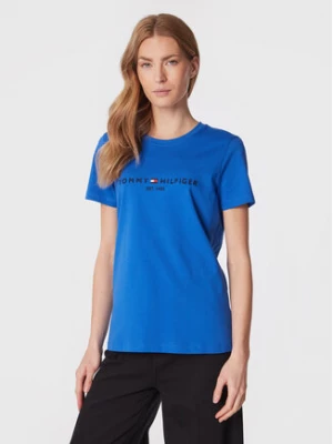 Tommy Hilfiger T-Shirt WW0WW28681 Niebieski Regular Fit