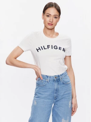 Tommy Hilfiger T-Shirt WW0WW37864 Écru Regular Fit