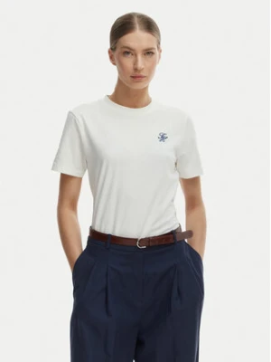 Tommy Hilfiger T-Shirt WW0WW48699 Écru Regular Fit