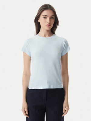 Tommy Hilfiger T-Shirt WW0WW48702 Niebieski jasny Slim Fit