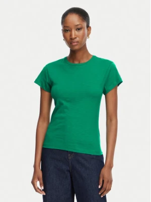 Tommy Hilfiger T-Shirt WW0WW48702 Zielony Slim Fit