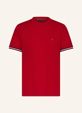 Tommy Hilfiger T-Shirt Z Materiału Pika rot