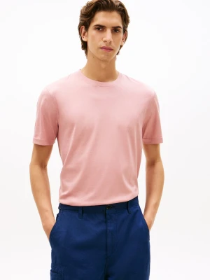 Tommy Hilfiger Tailored koszulka Mężczyźni Bawełna (100%) różowy